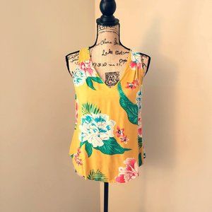 Floral Sleeveless Blouse